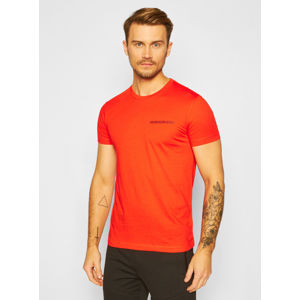 Calvin Klein pánské oranžové tričko - L (XAQ)